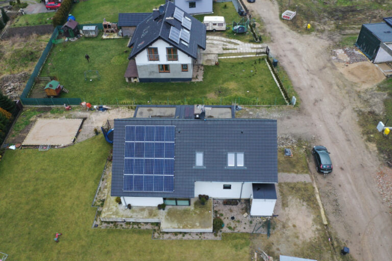 Solar panels - single-family building